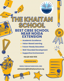 Building Brighter Futures with The Khaitan School