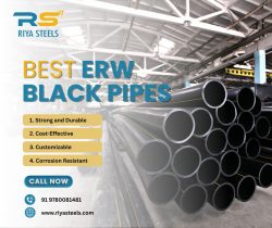 Premium ERW Black Pipes in Punjab | Riya Steels