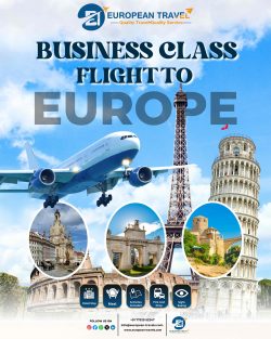 Book Business Class to Europe – Best Prices & Service