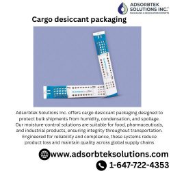 Cargo Desiccant Packaging