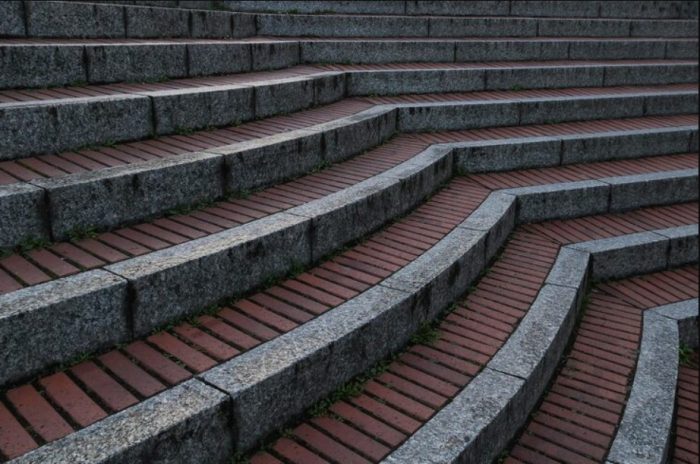 Modern and Durable Concrete Floating Steps Sydney