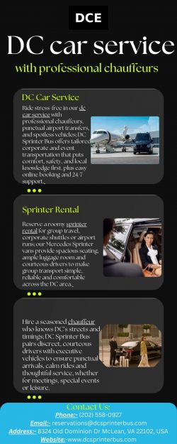 DC car service with professional chauffeurs