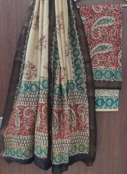 Shop Elegant Designer Maheshwari Silk Suit Sets Online