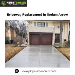 Driveway Replacement in Broken Arrow