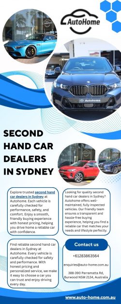 Find Reliable Second Hand Car Dealers in Sydney – Autohome
