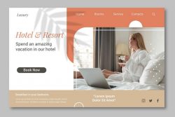 Professional Hotel Management Website Design for Better Bookings