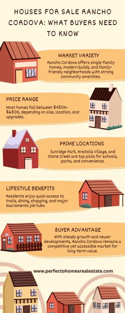 Houses for Sale Rancho Cordova: What Buyers Need to Know