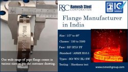 Flange Manufacturers in India | Ramesh Steel Corporation