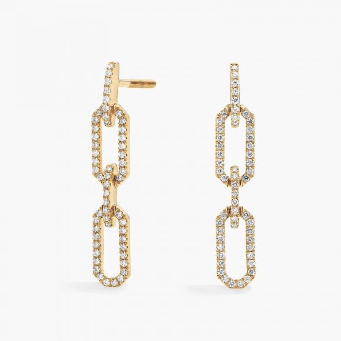How can I tell the quality of lab grown diamonds drop earrings?