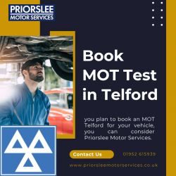 Book MOT Test in Telford for your vehicle