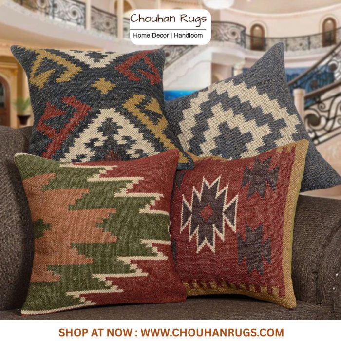 Shop the Highest Quality, Premium Hand-Braided Jute Pillow cover for Lasting Style