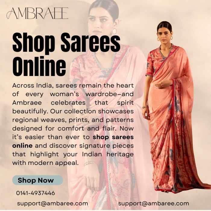 Why More Women Now Prefer to Shop Sarees Online Instead of In-Stores