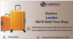 Luggage Storage in Paddington Station London