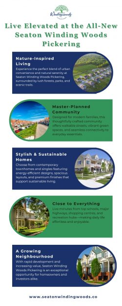 Your Next Big Move Starts at Seaton Winding Woods Pickering