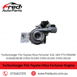 Shop Turbocharger Fits Toyota Hilux Fortuner Engine at Fred Auto Parts