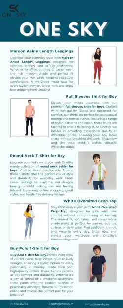 Get Premium Quality Full Sleeves Shirt for Boys at Affordable Prices