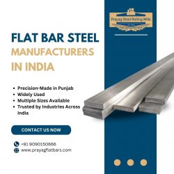 Flat Bar Manufacturers in India: Prayag Steel Rolling Mills