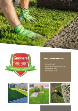 Turf Laying Services – Gunners Landscapes