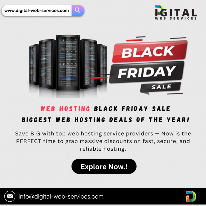Web Hosting Black Friday Sale