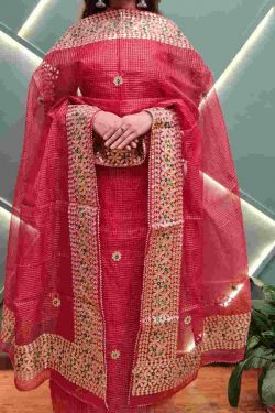 Shop Elegant Kota Doriya Saree & Suit Set Online – Yuvistyle