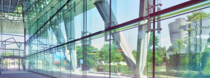 Automatic Door System with Tinted Glass Doors: A Smart & Secure Solution by SQT Solutions