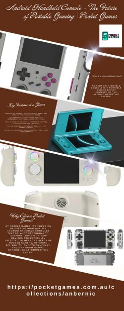 Android Handheld Console – Pocket Games