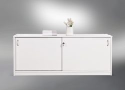 GP Credenza Buffet in Glossy White 1800mm Width
