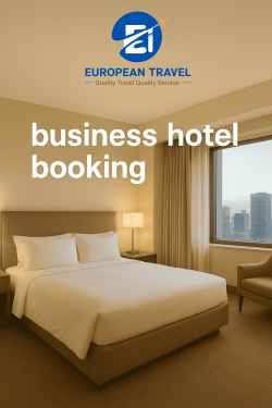Business Hotels Booking for Executives – European Travels