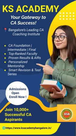 Top CA Coaching Academy in Bangalore – KS Academy