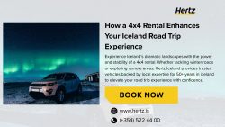 Ultimate Adventure Starts with a 4×4 Car Rental in Iceland