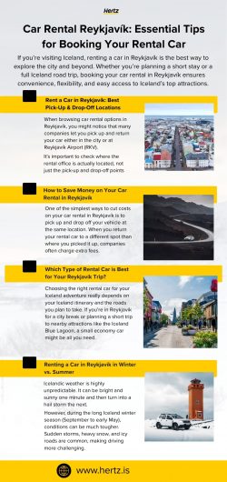 Affordable Car Rental Reykjavik Downtown for Smooth Urban Travel