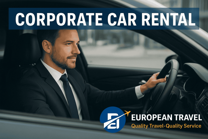 Book Corporate Car Rental Services – European Travel