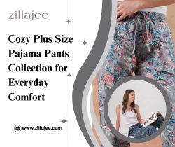 Cozy Plus Size Pajama Pants for Relaxed Comfort