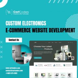 Trusted Electronics Website Development Company by CartCoders