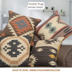 Choose sustainable pillow covers to add a touch of nature to your seating areas