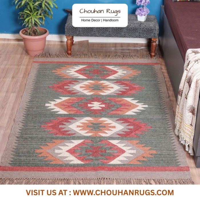 Add a Touch of Bohemian Chic with Gorgeous handmade kilim rugs