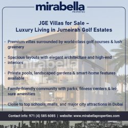 JGE Villas for Sale – Premium Luxury Homes