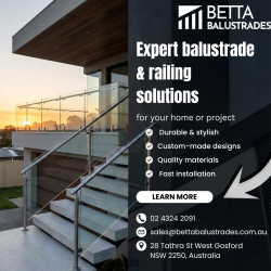 Durable & Stylish Balustrades for Every Home