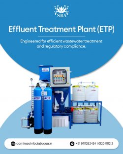 Effluent Treatment Plant (ETP) Manufacturer & Supplier – Shri Balaji Aqua