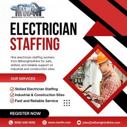 Fast & Trusted Electrician Staffing Workers for Hire