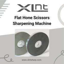 Flat hone Scissors Sharpening machine – Professional Results with XLnt Sharpening System
