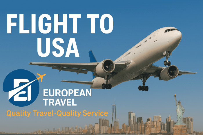 Premium Flight to USA Deals | European Travel