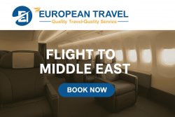 Flight to Middle East – Comfort, Value & Reliability