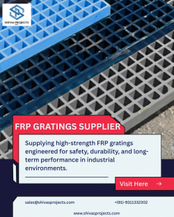 Reliable FRP Gratings Solutions for Industrial Safety & Durability