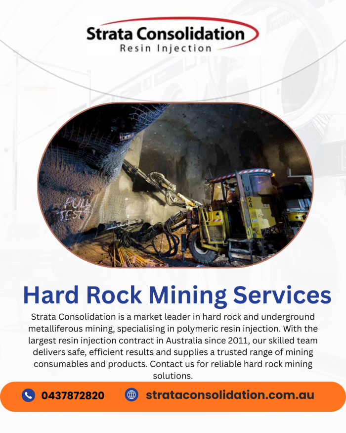 Specialist Hard Rock Mining Services for Safe & Reliable Ground Support – Strata Conso ...