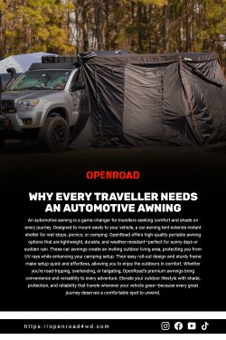 Why Every Traveller Needs an Automotive Awning