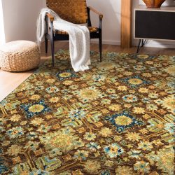 What materials should I look for when I want to buy a durable carpet rug?