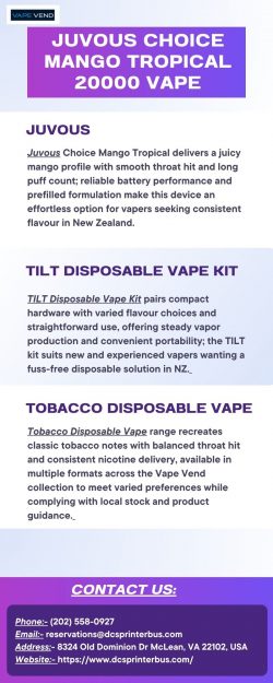 Juvous Choice Mango Tropical 20000 Vape