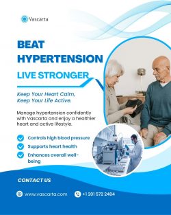 Effective Blood Pressure Management Supported by Vascarta