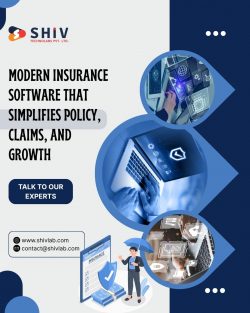 Custom Insurance Software Development Services by Shiv Technolabs